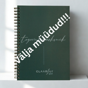 Kalendermärkmik "Claarsus" + visiooni tööleht KINGITUSEKS