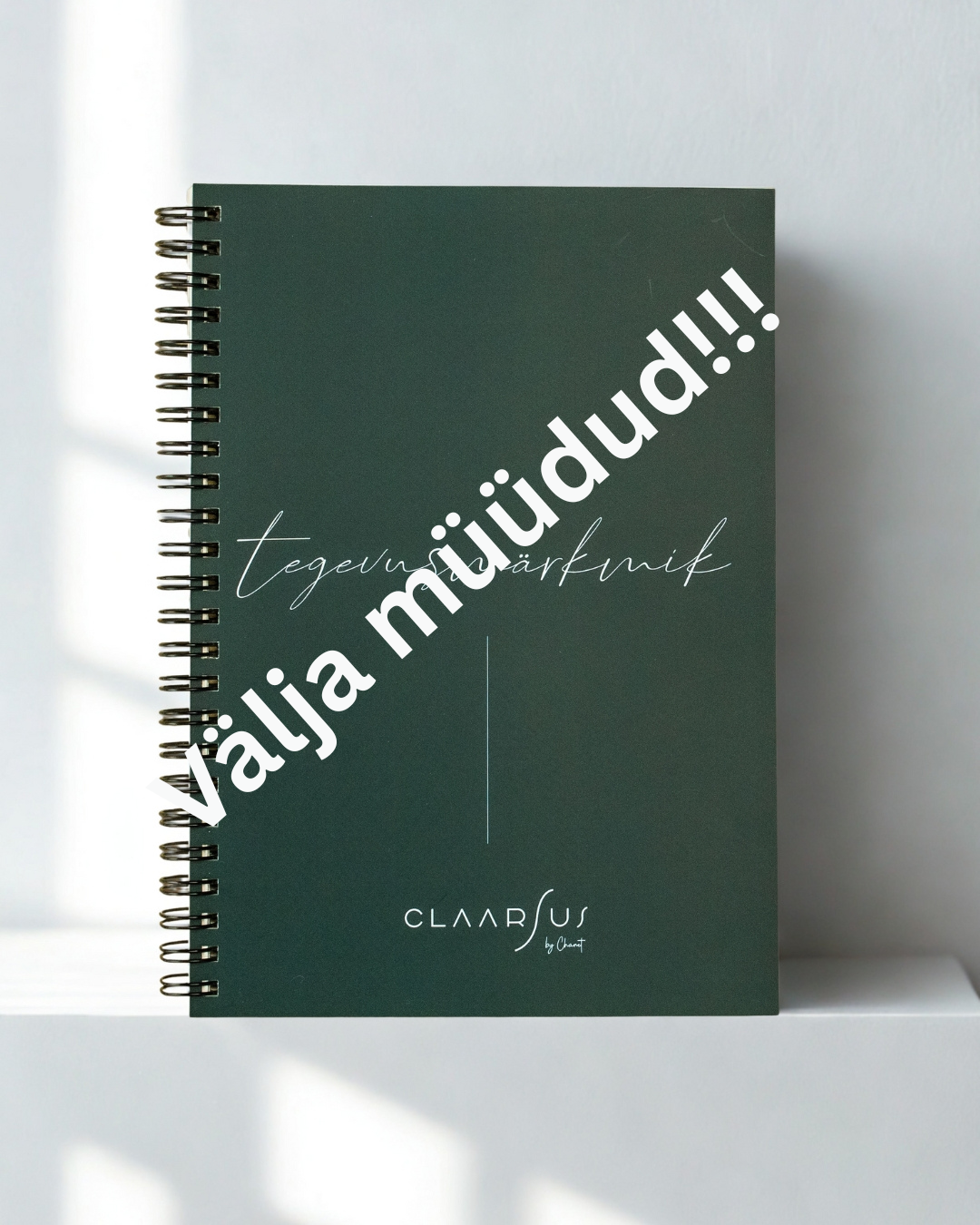 Kalendermärkmik "Claarsus" + visiooni tööleht KINGITUSEKS