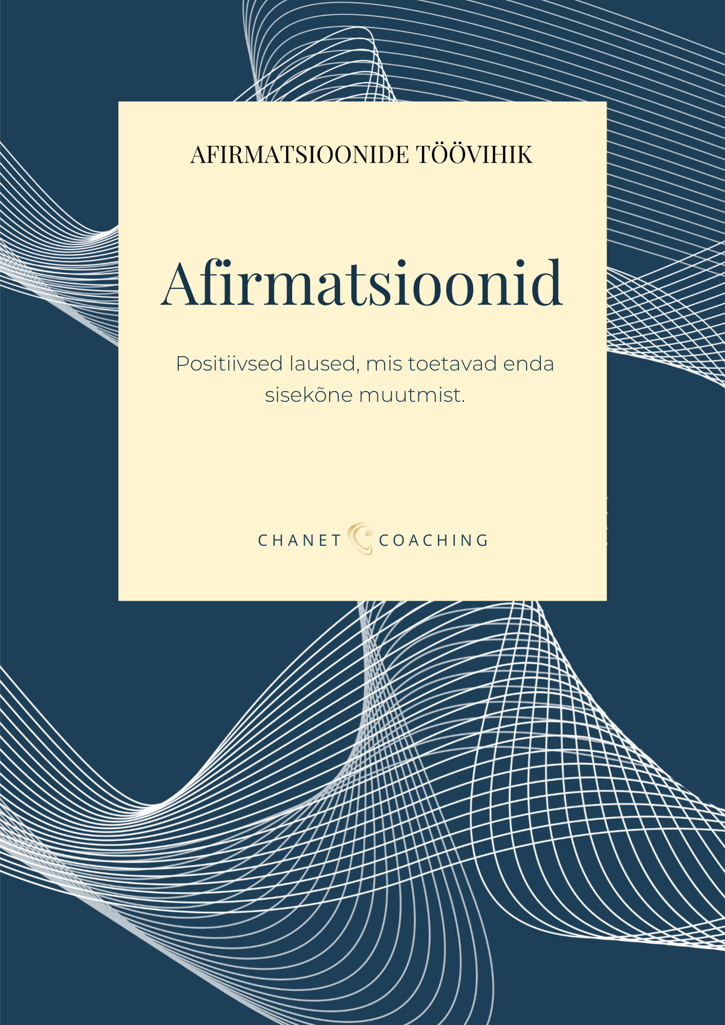 afirmatsioonide töövihiku esikaan